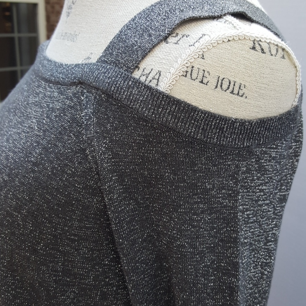 MICHAEL Michael Kors Cold Shoulder Sweater Size L - Picture 2 of 4